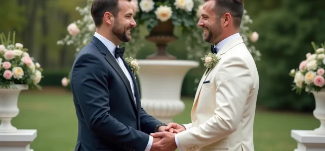 L&rsquo;histoire d&rsquo;amour et le mariage émouvant de Slimane et son compagnon